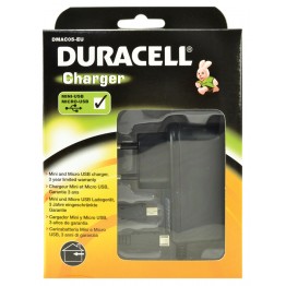 DURACELL DMAC05-EU Telefon Şarj Cihazı - Mini ve Micro USB Uyumlu