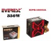 EVEREST EPS-1600A 350 Watt 20+4 Pin 13 Cm Kırmızı Fanlı On/Off Düğmeli Power Supply